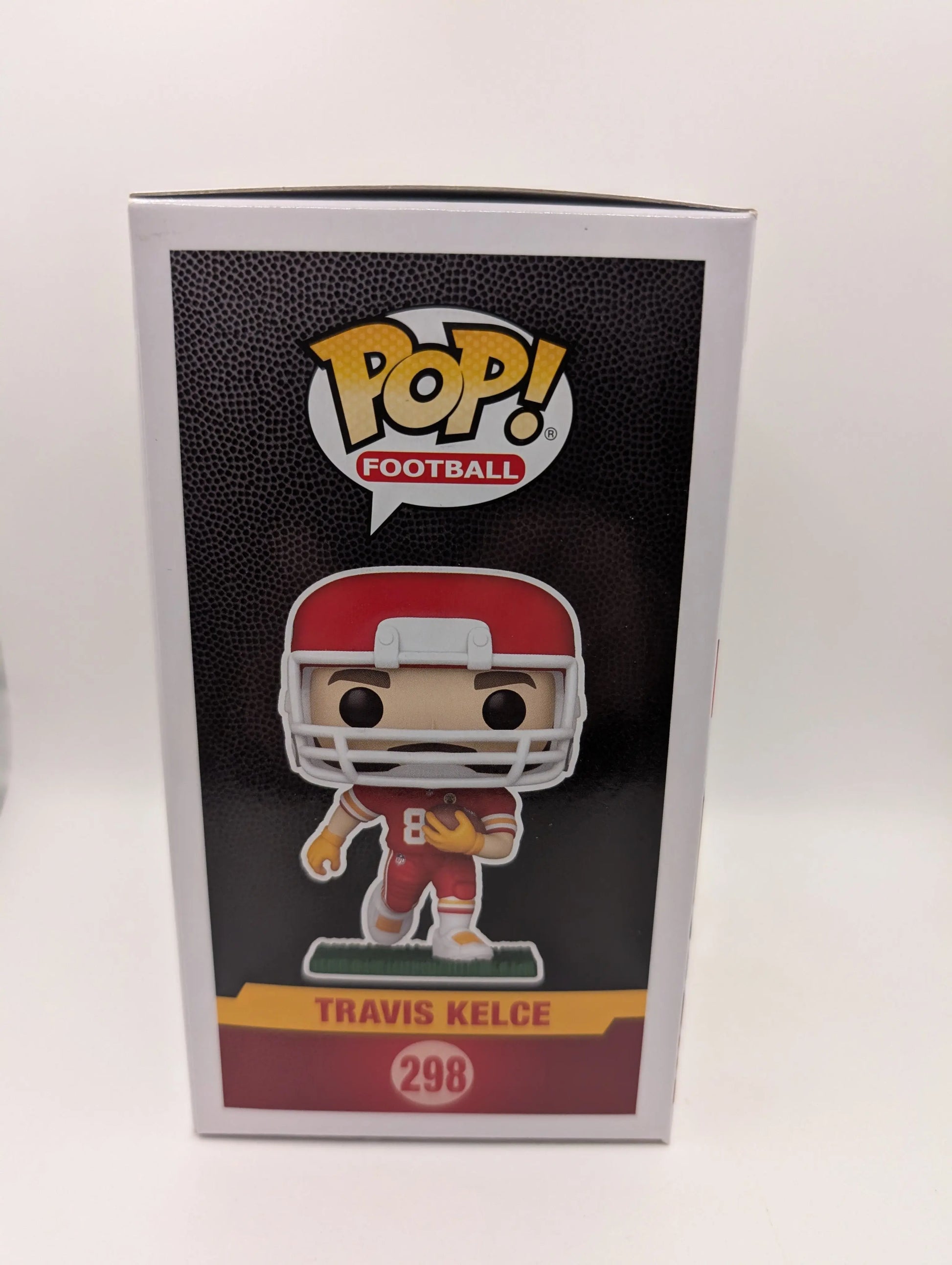TRAVIS KELCE Funko Pop! NFL Vinyl Figure #298 Kansas City Chiefs FRENLY BRICKS - Open 7 Days