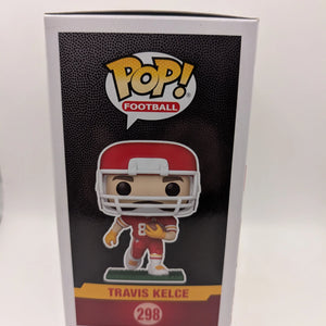 TRAVIS KELCE Funko Pop! NFL Vinyl Figure #298 Kansas City Chiefs FRENLY BRICKS - Open 7 Days