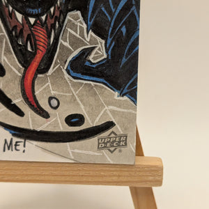 2019 Upper Deck Marvel Premier Sketch Cards Dual Panel Auto Signed 1/1 VENOM FRENLY BRICKS - Open 7 Days