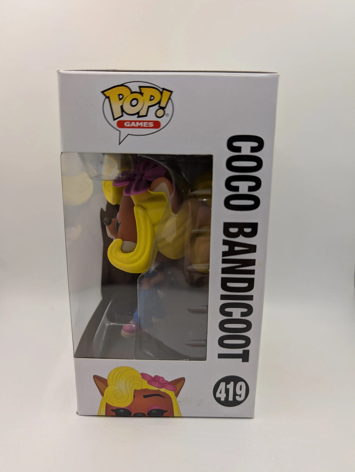 Coco Bandicoot Funko Pop Vinyl Figure Crash Bandicoot #419 FRENLY BRICKS - Open 7 Days image 4