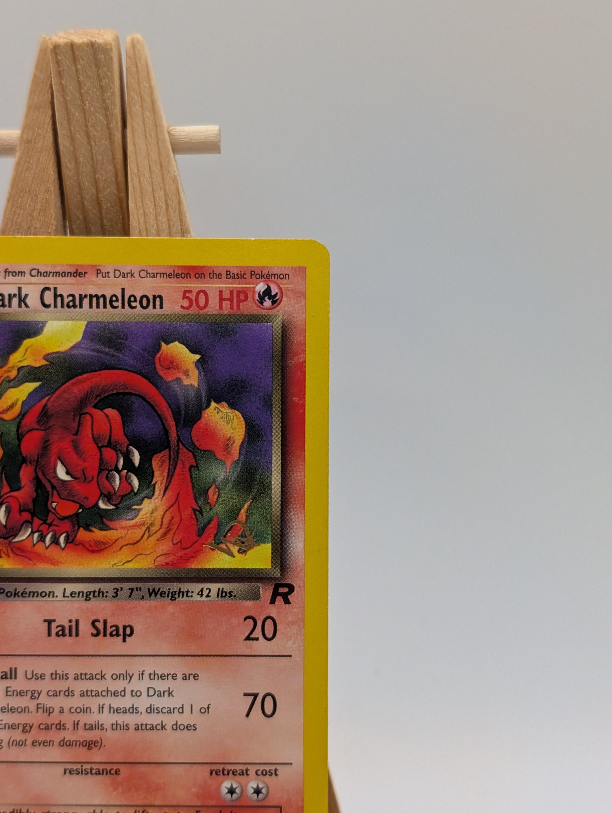 Pokemon - Dark Charmeleon - Team Rocket - W Stamp 32/82 WOTC see pics FRENLY BRICKS - Open 7 Days