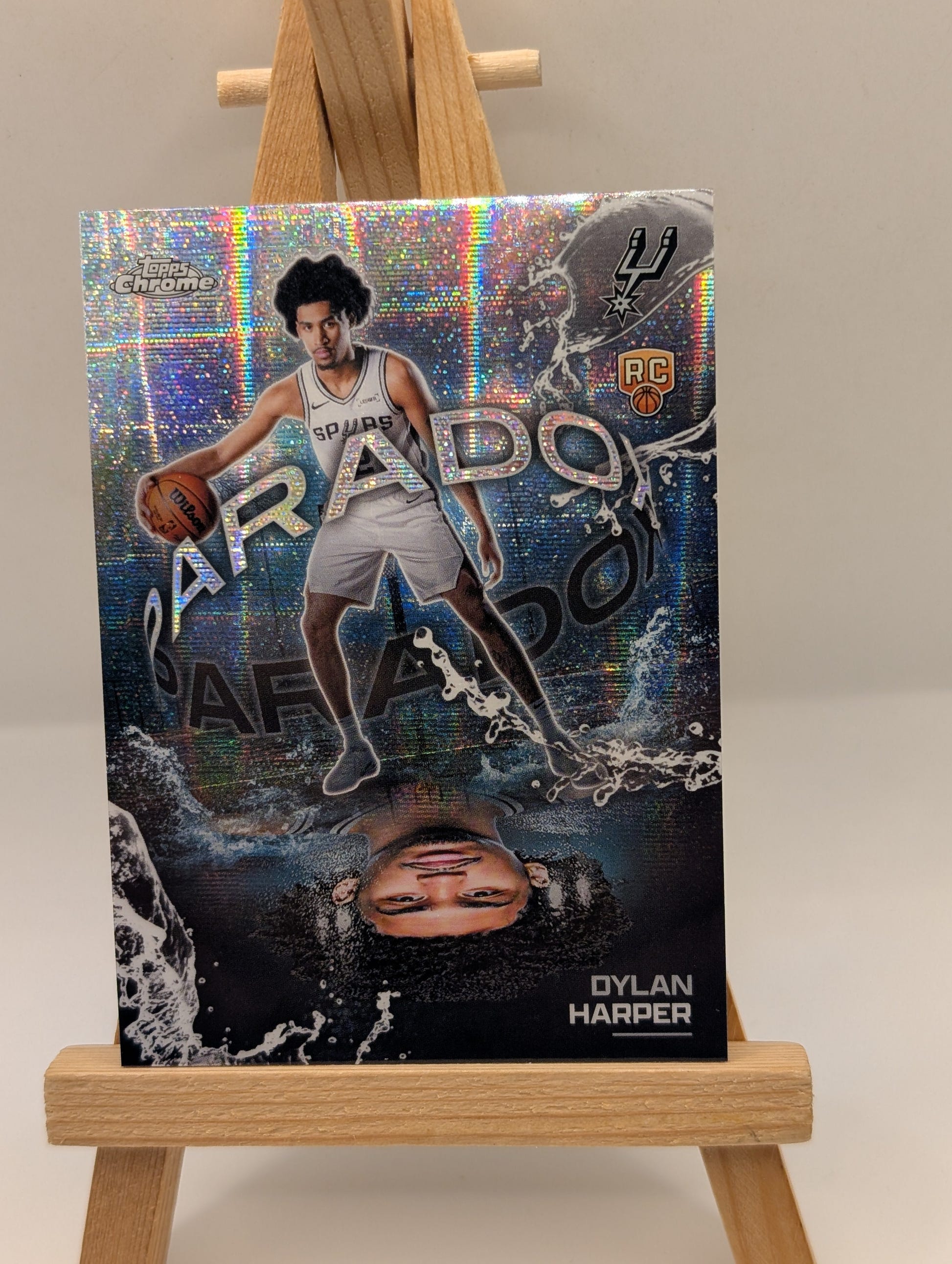 2025-26 Topps Chrome - Paradox Dylan Harper #PX-22 (RC) FRENLY BRICKS - Open 7 Days image 4
