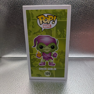 FUNKO Pop Vinyl Green Goblin #109 FRENLY BRICKS - Open 7 Days