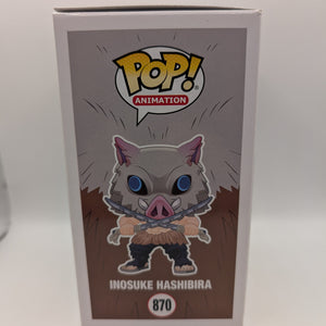 Funko POP! Demon Slayer Inosuke Hashibira #870 FRENLY BRICKS - Open 7 Days