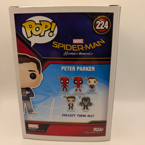 Funko POP! Marvel Spider-Man Homecoming Peter Parker 224 FRENLY BRICKS - Open 7 Days