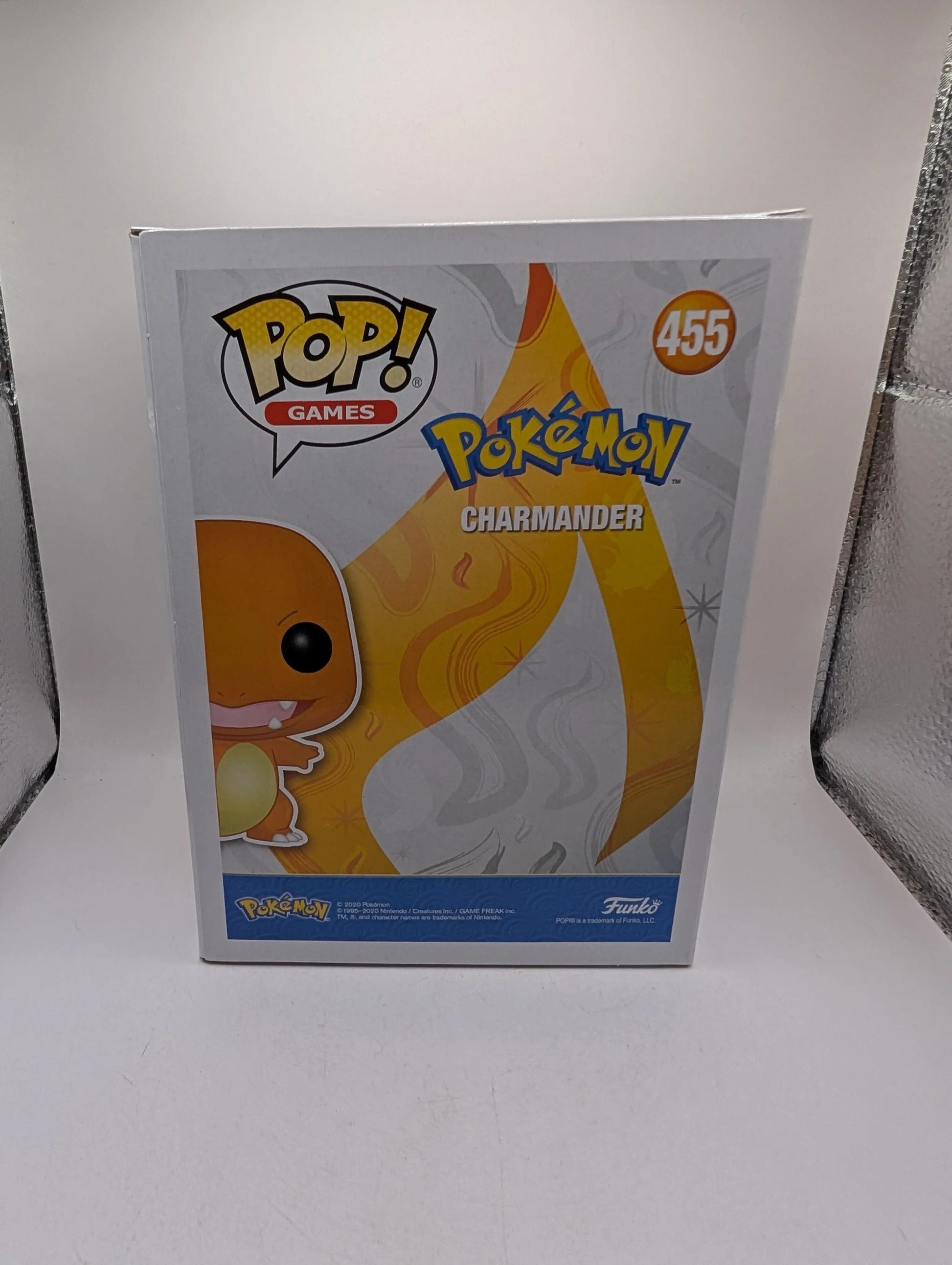 Pokémon CHARMANDER #455 DIAMOND 2021 CONVENTION EXCLUSIVE POP! VINYL Funko, photo 3 image 3