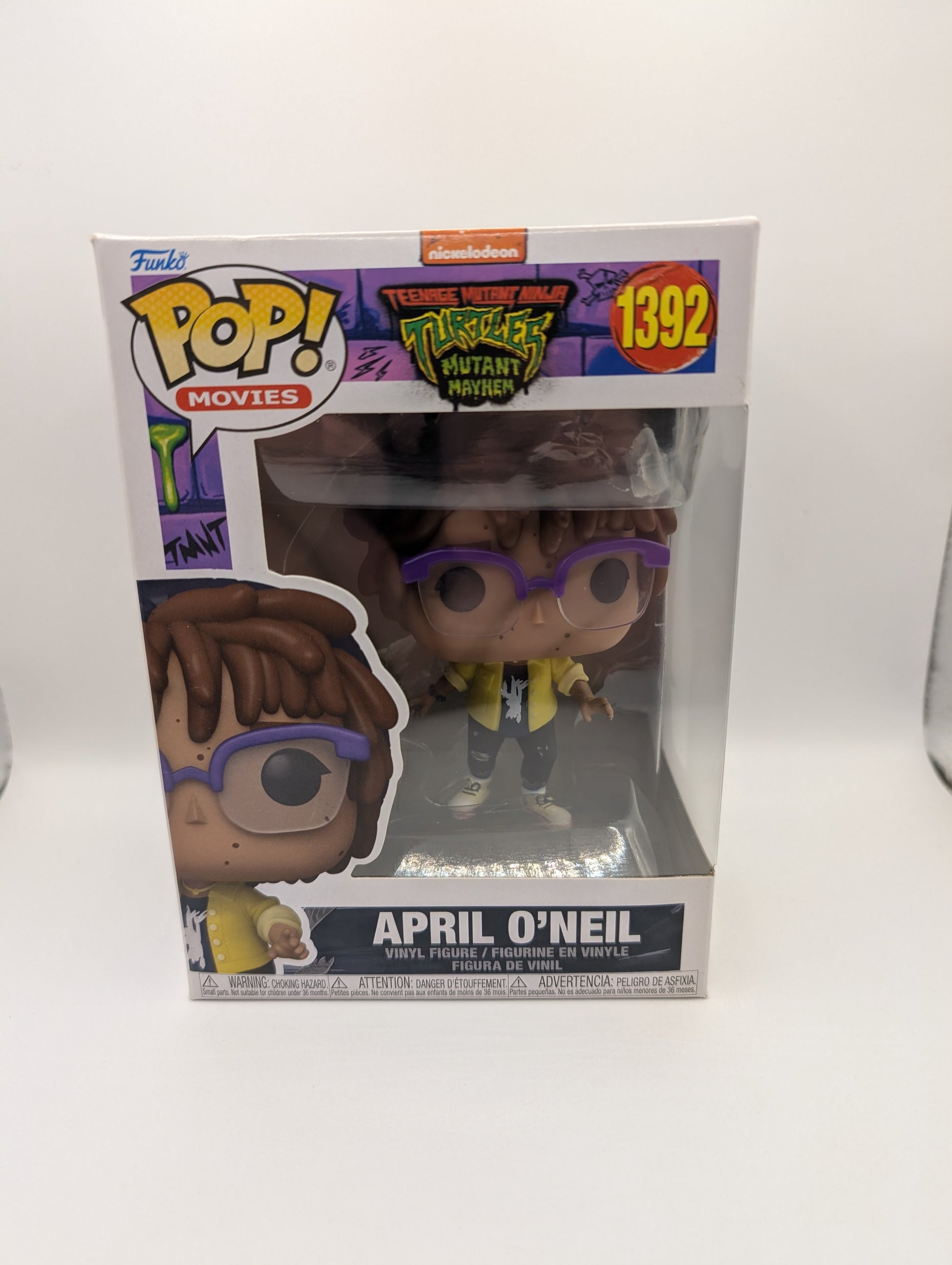 TEENAGE MUTANT NINJA TURTLES - APRIL O’NEIL 1392 FUNKO POP! VINYL FIGURE TMNT FRENLY BRICKS - Open 7 Days
