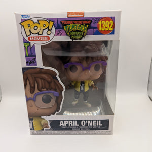TEENAGE MUTANT NINJA TURTLES - APRIL O’NEIL 1392 FUNKO POP! VINYL FIGURE TMNT FRENLY BRICKS - Open 7 Days