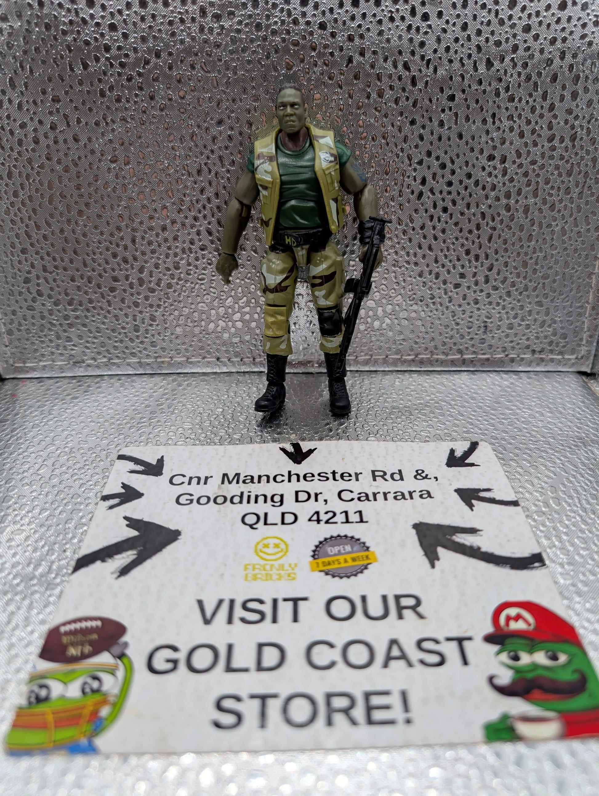 G.I. Joe The Rise Of Cobra Storm Heavy Duty  Action Figure FRENLY BRICKS - Open 7 Days