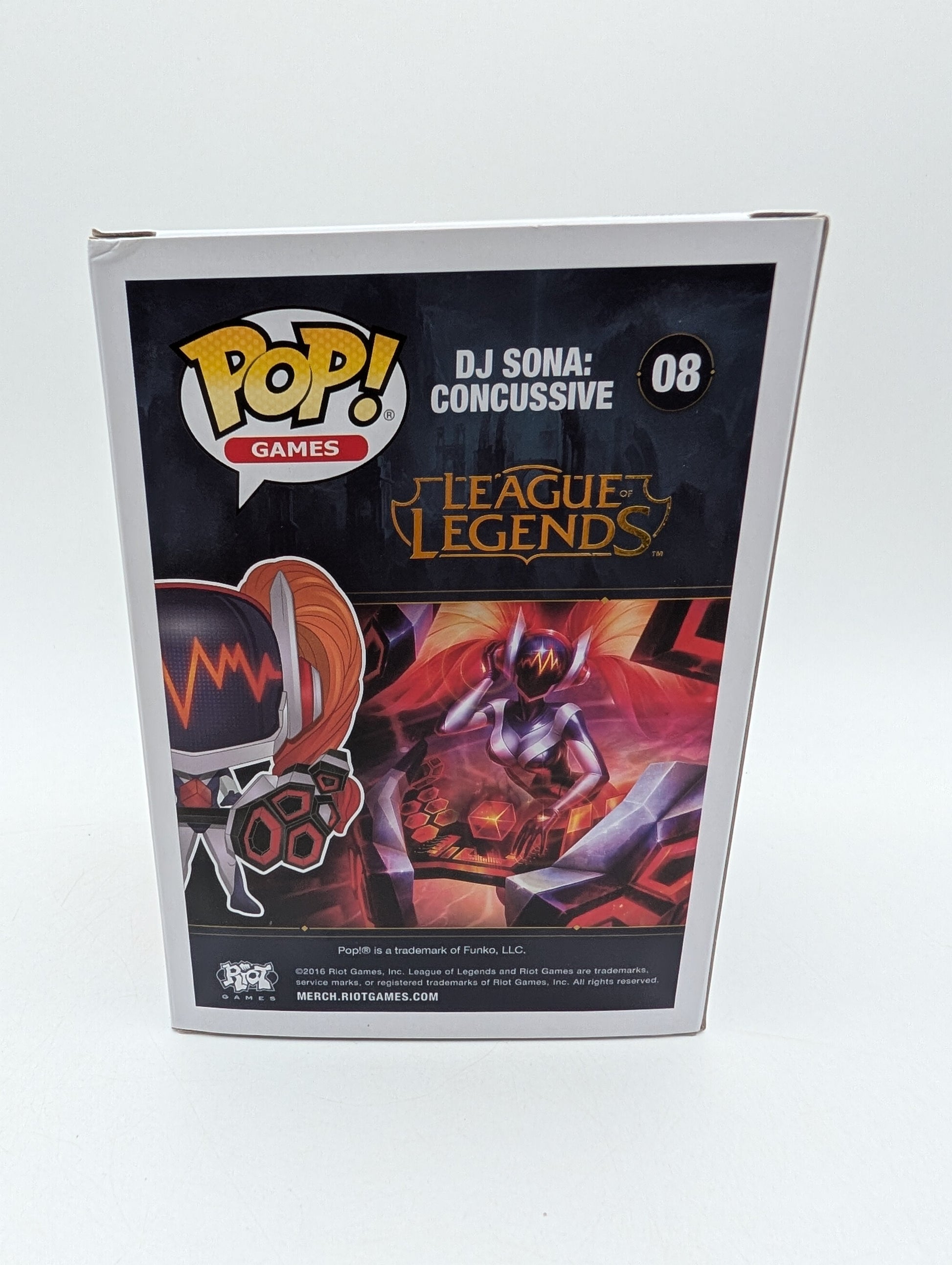 Funko Pop DJ Sona Concussive 08 League Of Legends Games FRENLY BRICKS - Open 7 Days