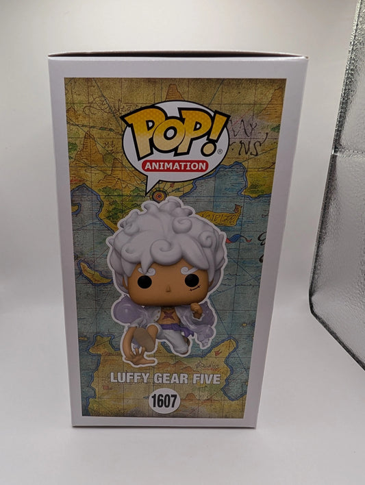 Funko Pop! Vinyl: One Piece - Luffy Gear Five GLOW CHASE #1607 RARE FRENLY BRICKS - Open 7 Days