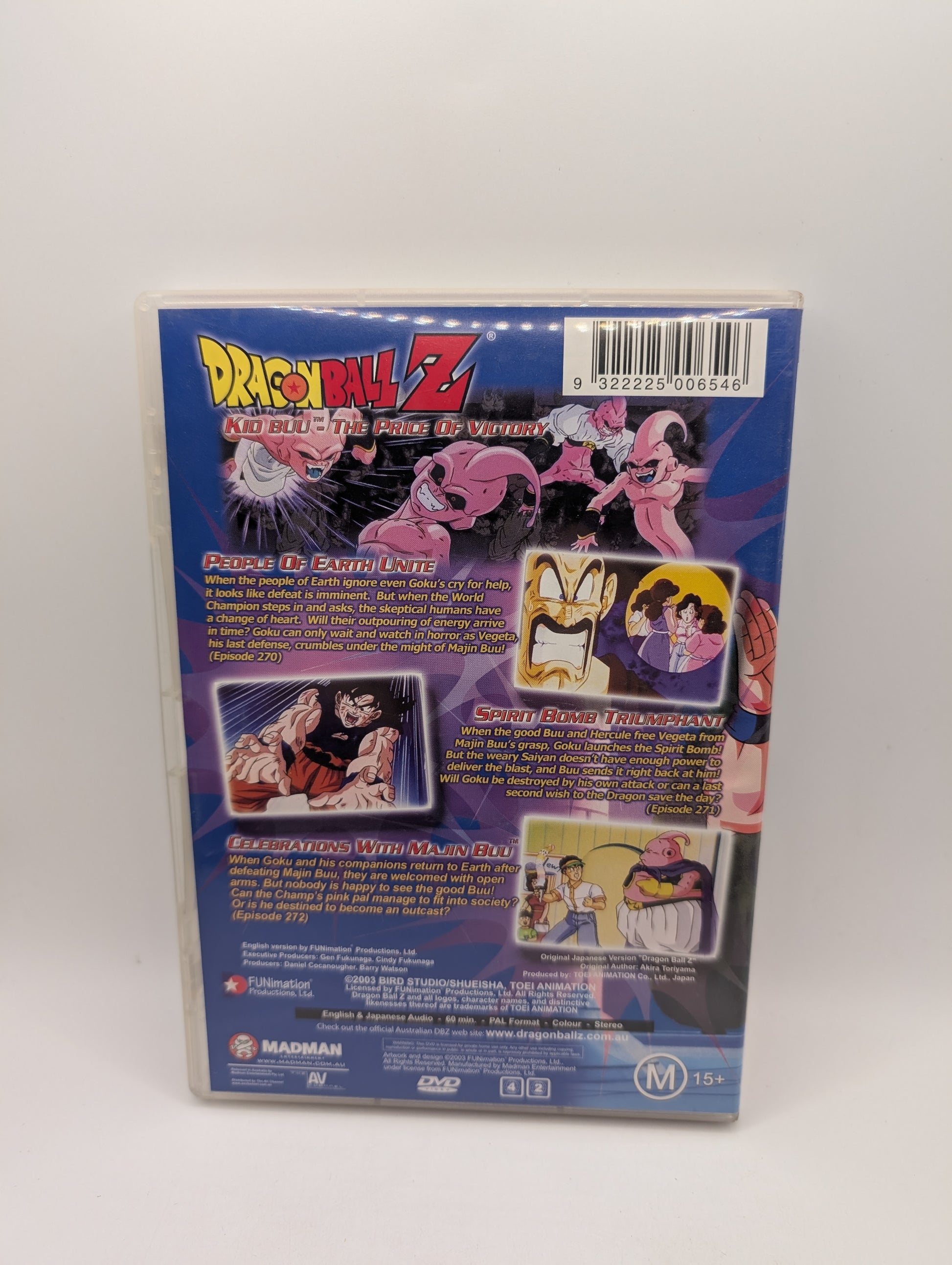 Dragon Ball Z Kid Buu The Price of Victory DVD Uncut Part 16