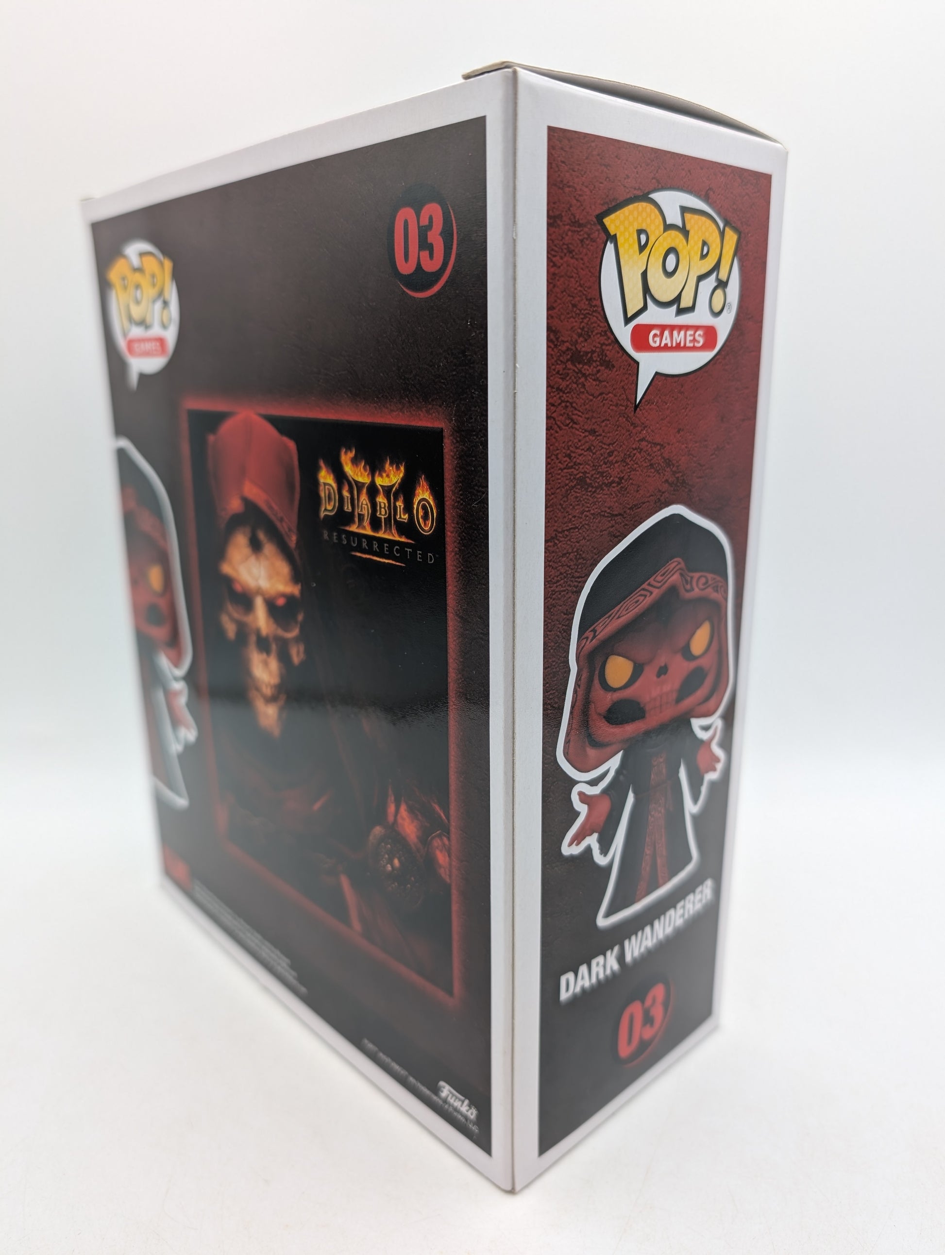 Funko POP! Diablo II Resurrected Dark Wanderer Game Cover GITD image 6