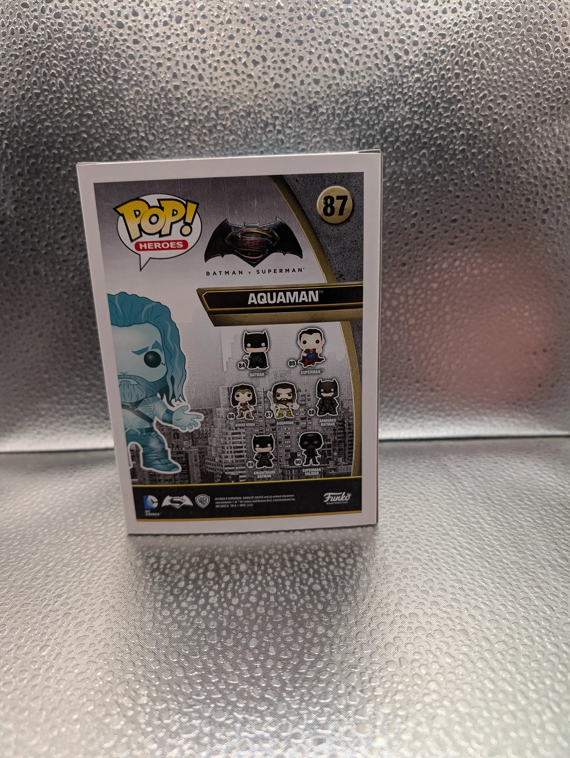 FUNKO Pop Vinyl Aquaman #87 FRENLY BRICKS - Open 7 Days