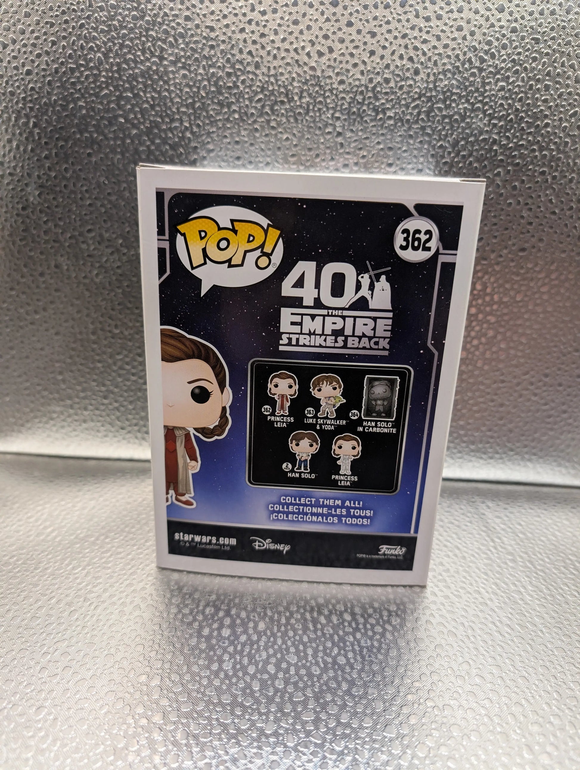 FUNKO Pop Vinyl Princess Leia Star Wars #362 FRENLY BRICKS - Open 7 Days