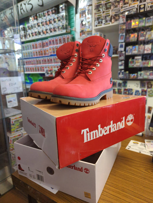 Timberland Timberland Chicago Bulls NBA Waterproof Boots size 8 FRENLY BRICKS - Open 7 Days