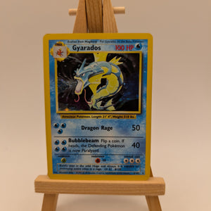 Gyarados Base Set Unlimited Holo 6/102 MP (B) Pokemon FRENLY BRICKS - Open 7 Days