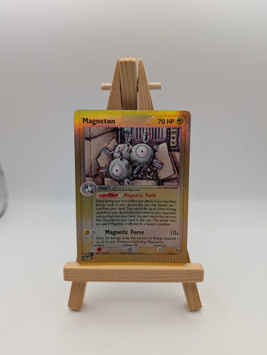2003 Pokemon MAGNETON Ex Dragon REVERSE HOLO Foil RARE eReader Set Card 17/97 NM FRENLY BRICKS - Open 7 Days