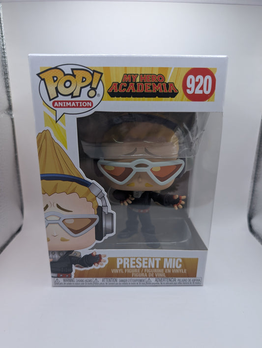 Animation Funko Pop - Present Mic - My Hero Academia - No. 920 FRENLY BRICKS - Open 7 Days