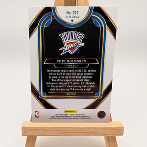 2024-25 Panini Select Chet Holmgren #222 Elephant Prizm Case Hit SSP FRENLY BRICKS - Open 7 Days