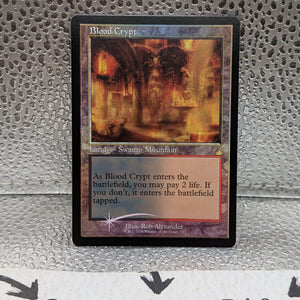 Blood Crypt Foil Retro Frame Ravnica Remastered NM MTG FRENLY BRICKS - Open 7 Days