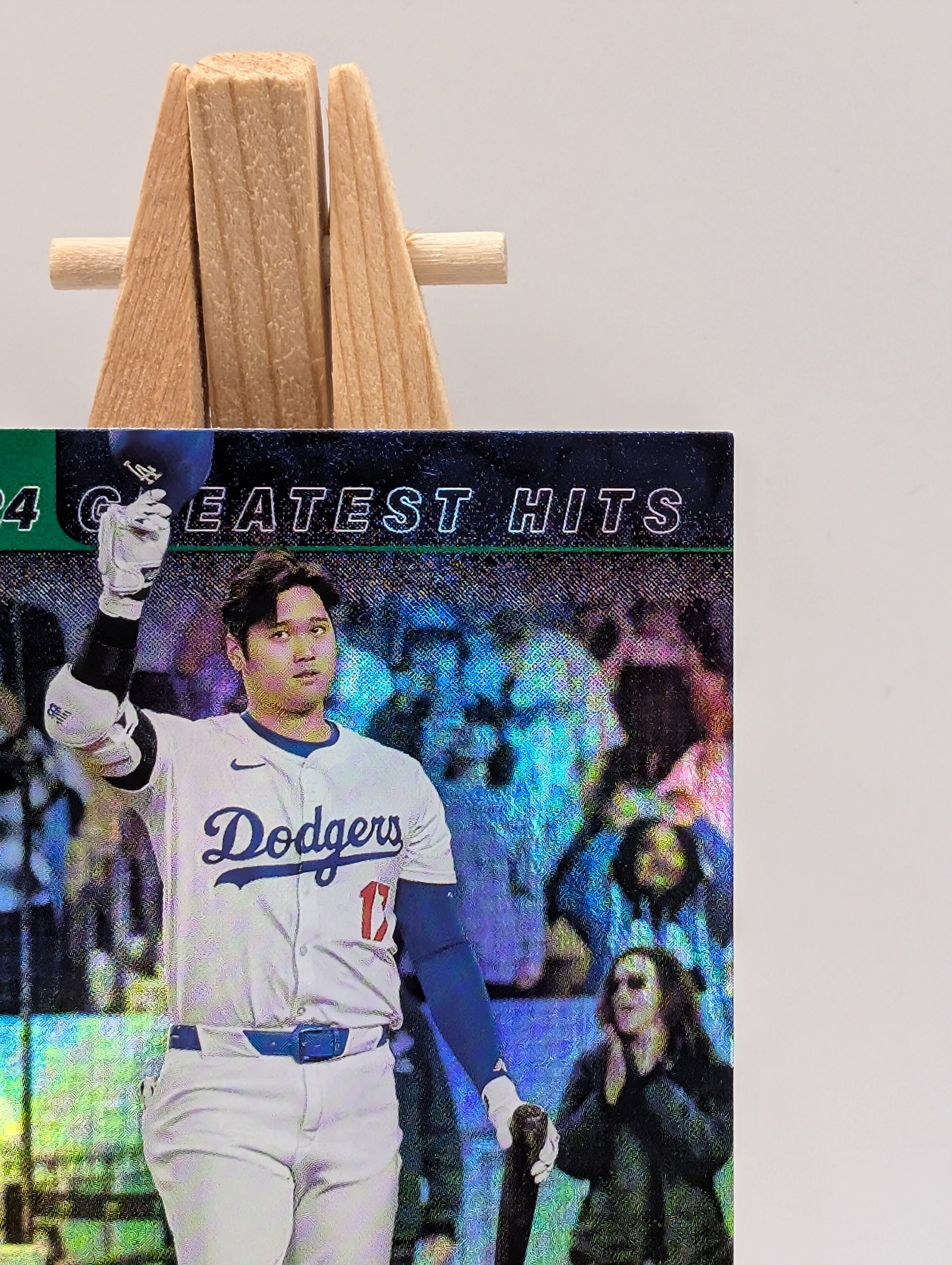 2025 Topps Series 1 Greatest Hits Shohei Ohtani #GH25 50/50 Green Foil /99 MVP