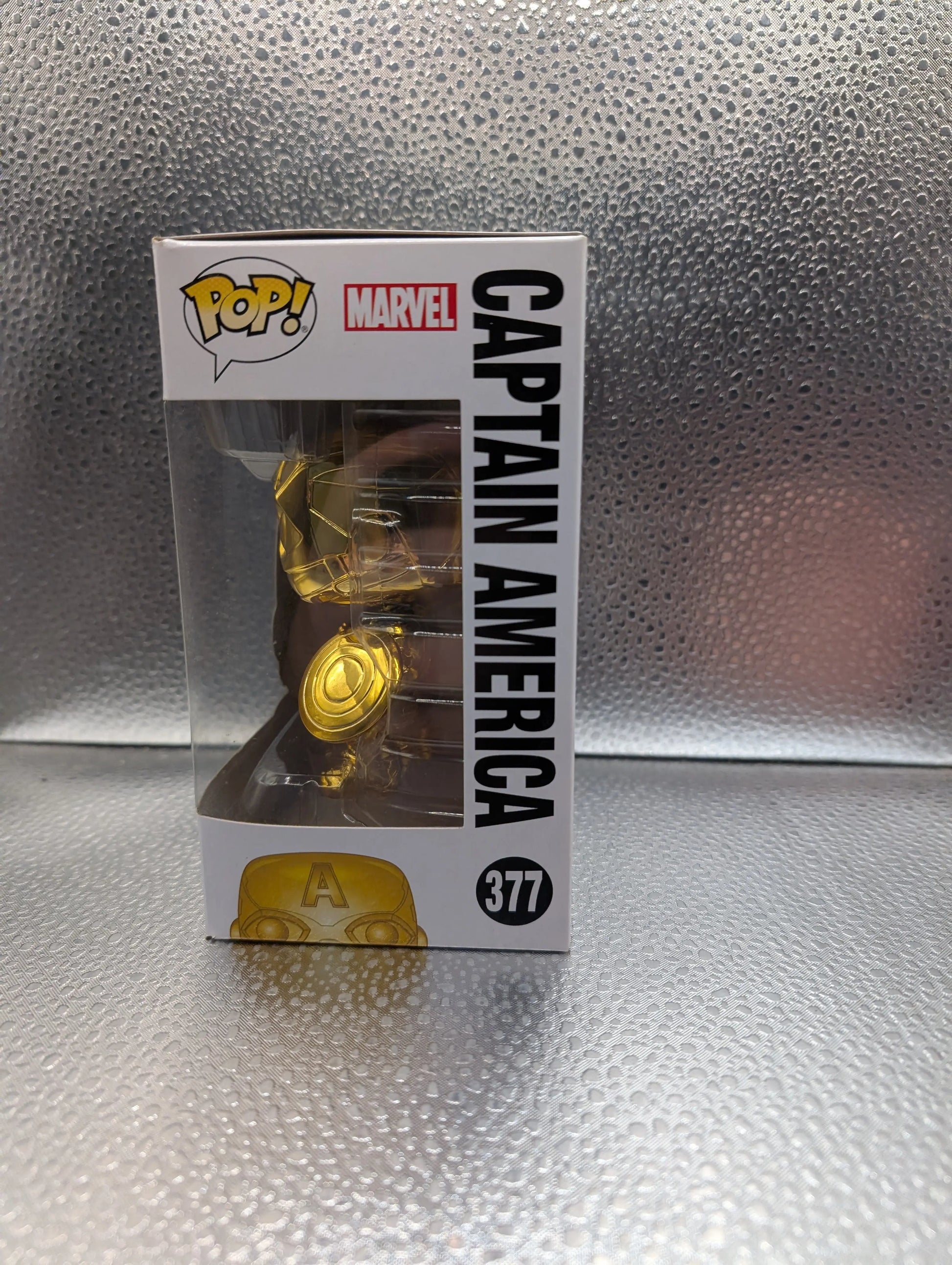 FUNKO Pop Vinyl Captain America Marvel #377 FRENLY BRICKS - Open 7 Days