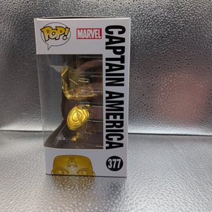 FUNKO Pop Vinyl Captain America Marvel #377 FRENLY BRICKS - Open 7 Days