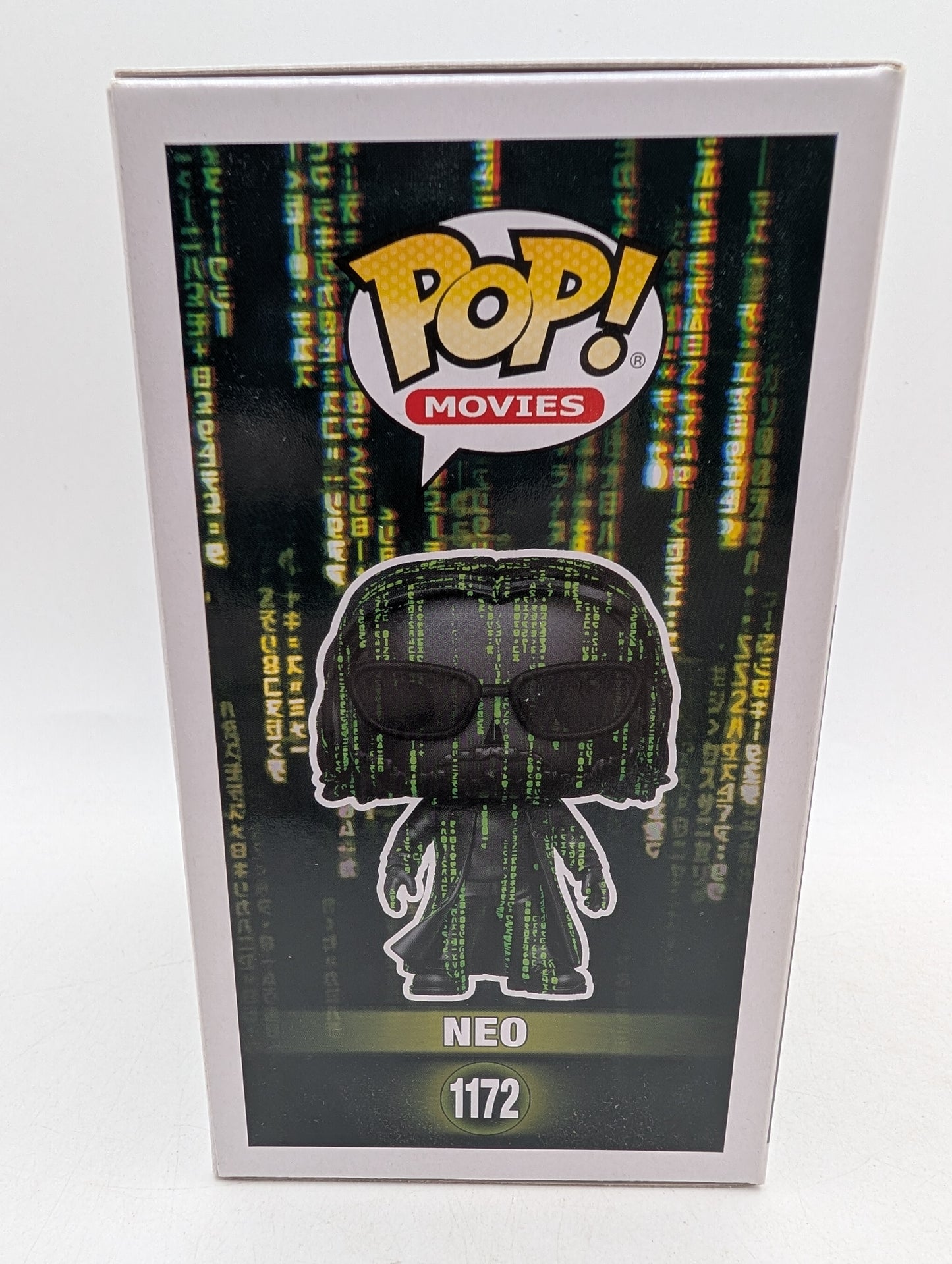Funko Pop! Matrix Neo #1172 Glow in Dark Special Edition Vinyl Figure