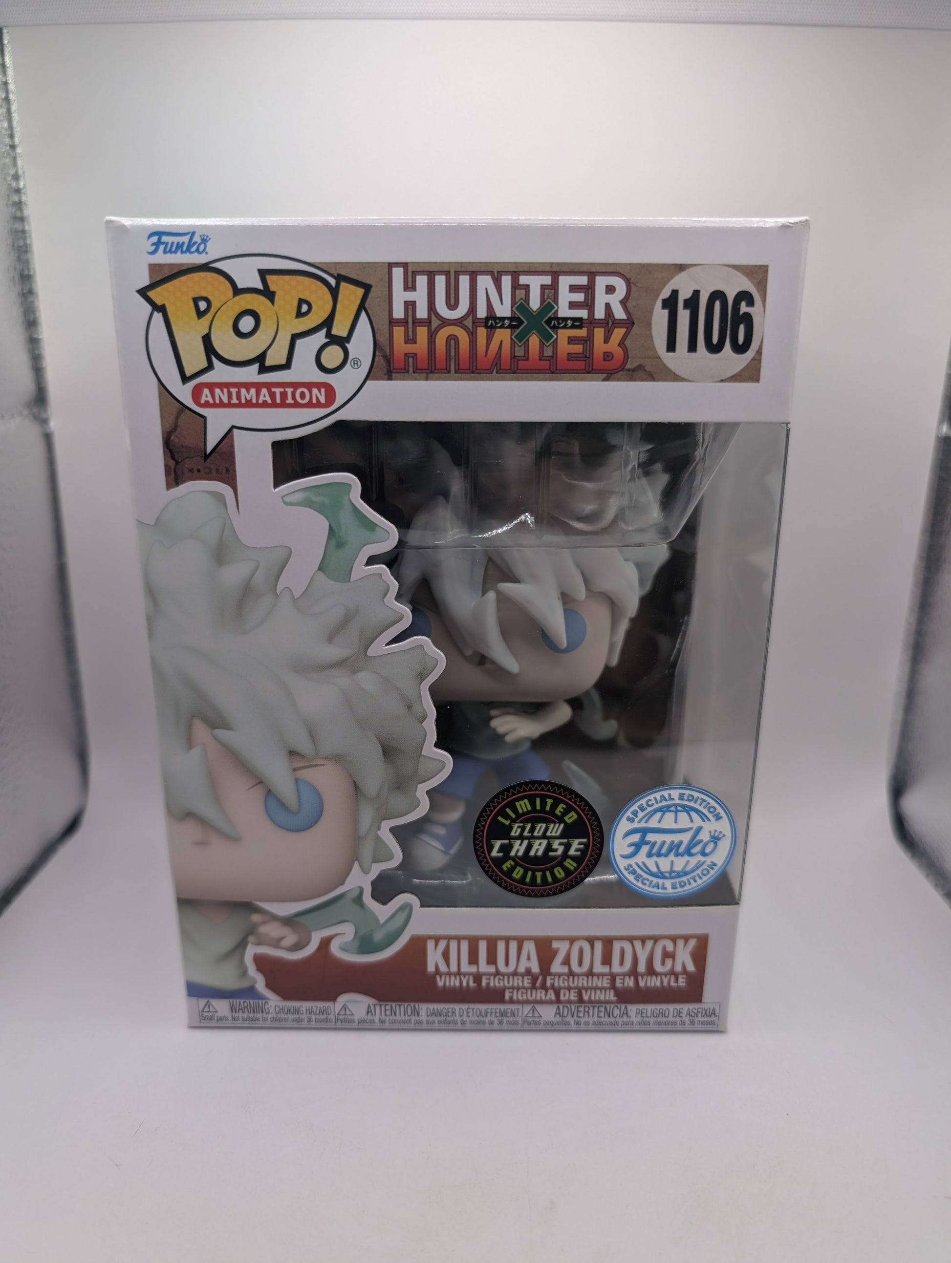 Hunter X Hunter - Killua Zoldyck CHASE Funko Pop! Vinyl #1106 FRENLY BRICKS - Open 7 Days