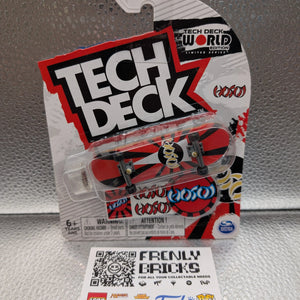 Mini Fingerboards TD World Editon Limited Series Hosoi Skateboards Rare Rising Sun FRENLY BRICKS - Open 7 Days