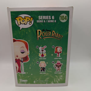 FUNKO POP! Disney Jessica Rabbit Film #104 Vinyl Figure FRENLY BRICKS - Open 7 Days