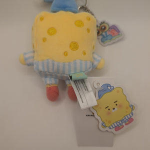 Kakao Friends x SpongeBob Ryan Plush Keychain - Korea Exclusive Collaboration FRENLY BRICKS - Open 7 Days