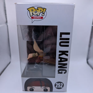 Mortal Kombat X Liu Kang Pop! Vinyl Figure #252 FRENLY BRICKS - Open 7 Days