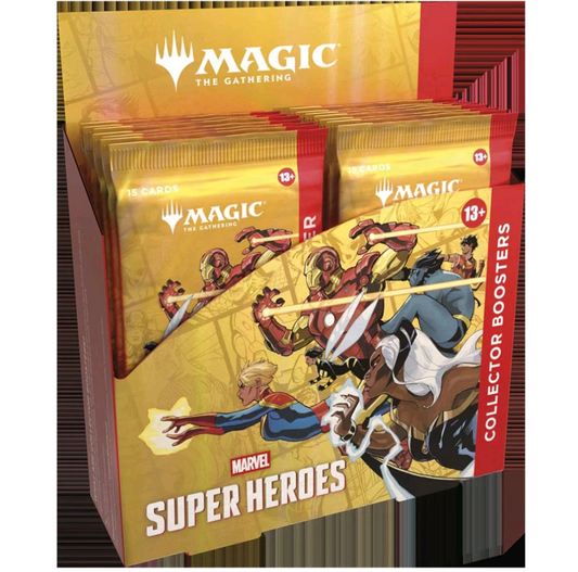 Magic Marvel Super Heroes - Collector Booster Display FRENLY BRICKS - Open 7 Days