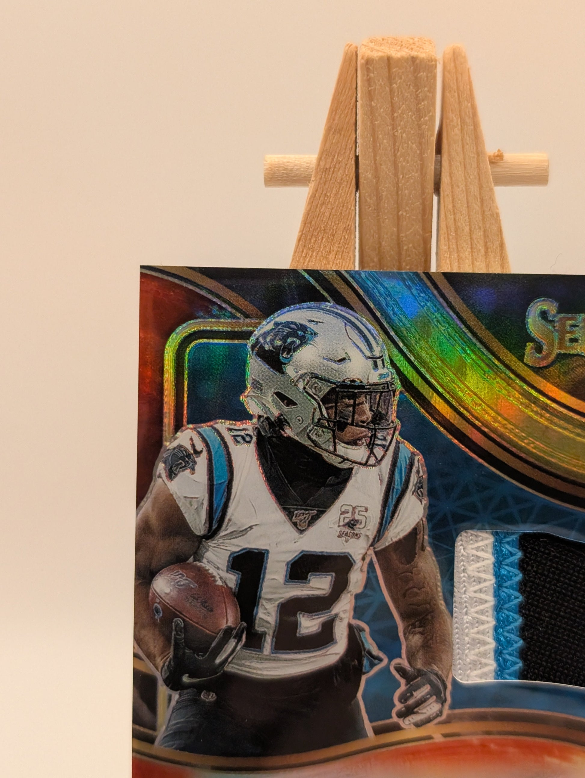 2020 Select DJ Moore Signature Patch Tie Dye Prizm Auto /25 FRENLY BRICKS - Open 7 Days