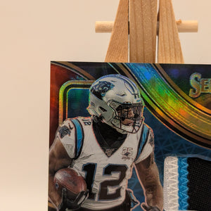 2020 Select DJ Moore Signature Patch Tie Dye Prizm Auto /25 FRENLY BRICKS - Open 7 Days