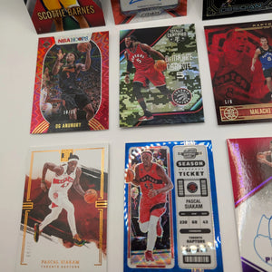 Toronto Raptors NBA Basketball Card Lot, Rookies, Patch, Auto, Scottie Barnes FRENLY BRICKS - Open 7 Days