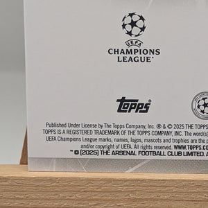 Gabriel Martinelli Arsenal FC /25 Orange 2024/25 Topps UCC Flagship #NE-3 FRENLY BRICKS - Open 7 Days