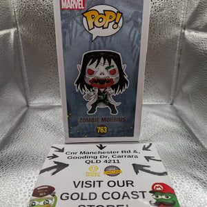 Funko POP Marvel Zombie Mobius #763 ECCC Exclusive FRENLY BRICKS - Open 7 Days