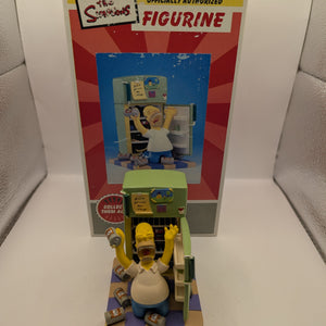Oh Cruel Fate Homer Simpson Springfield Citizens Sculpture Collection '03 Statue with box FRENLY BRICKS - Open 7 Days