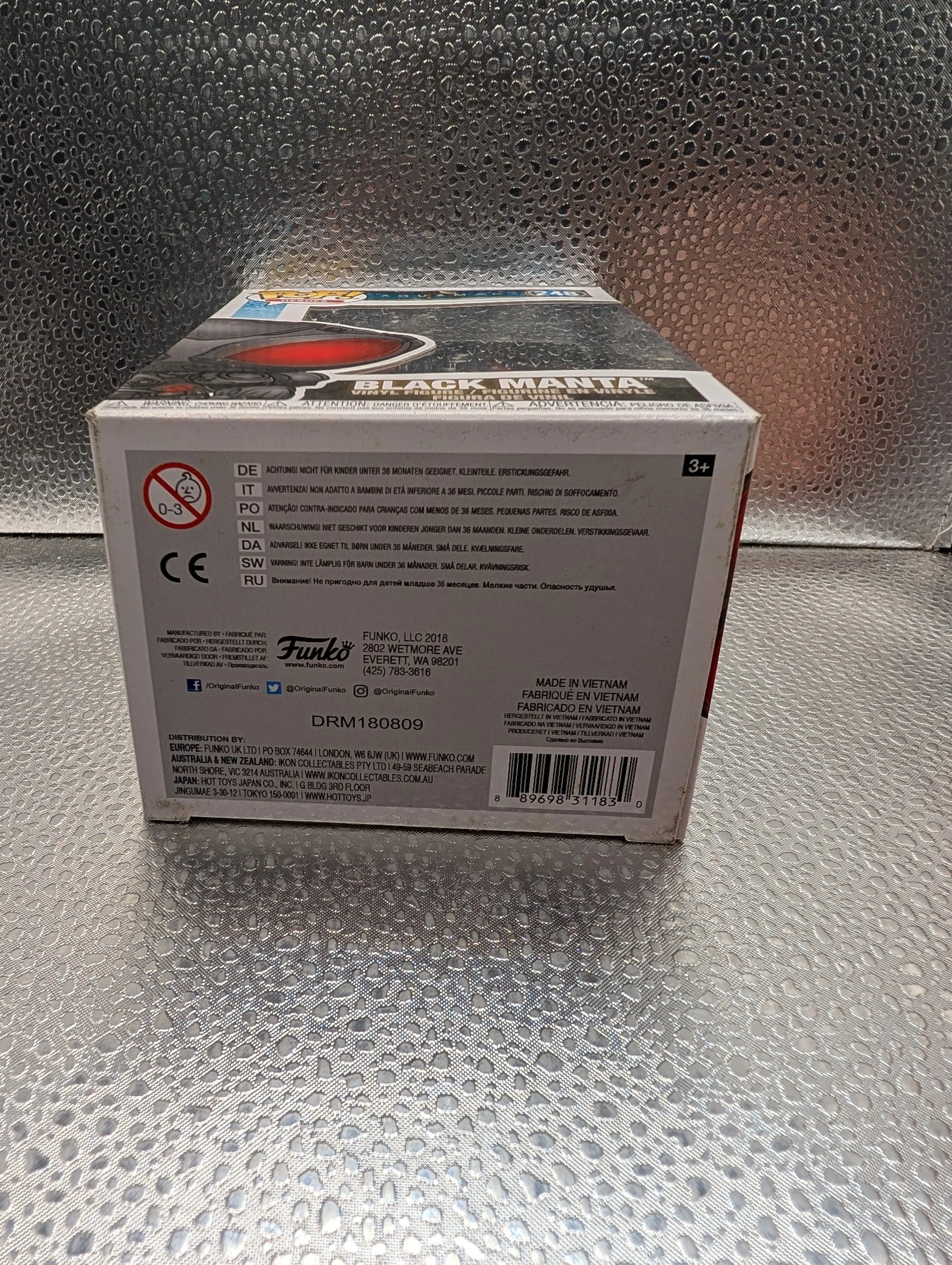 FUNKO Pop Vinyl Black Manta Aquaman #248 FRENLY BRICKS - Open 7 Days