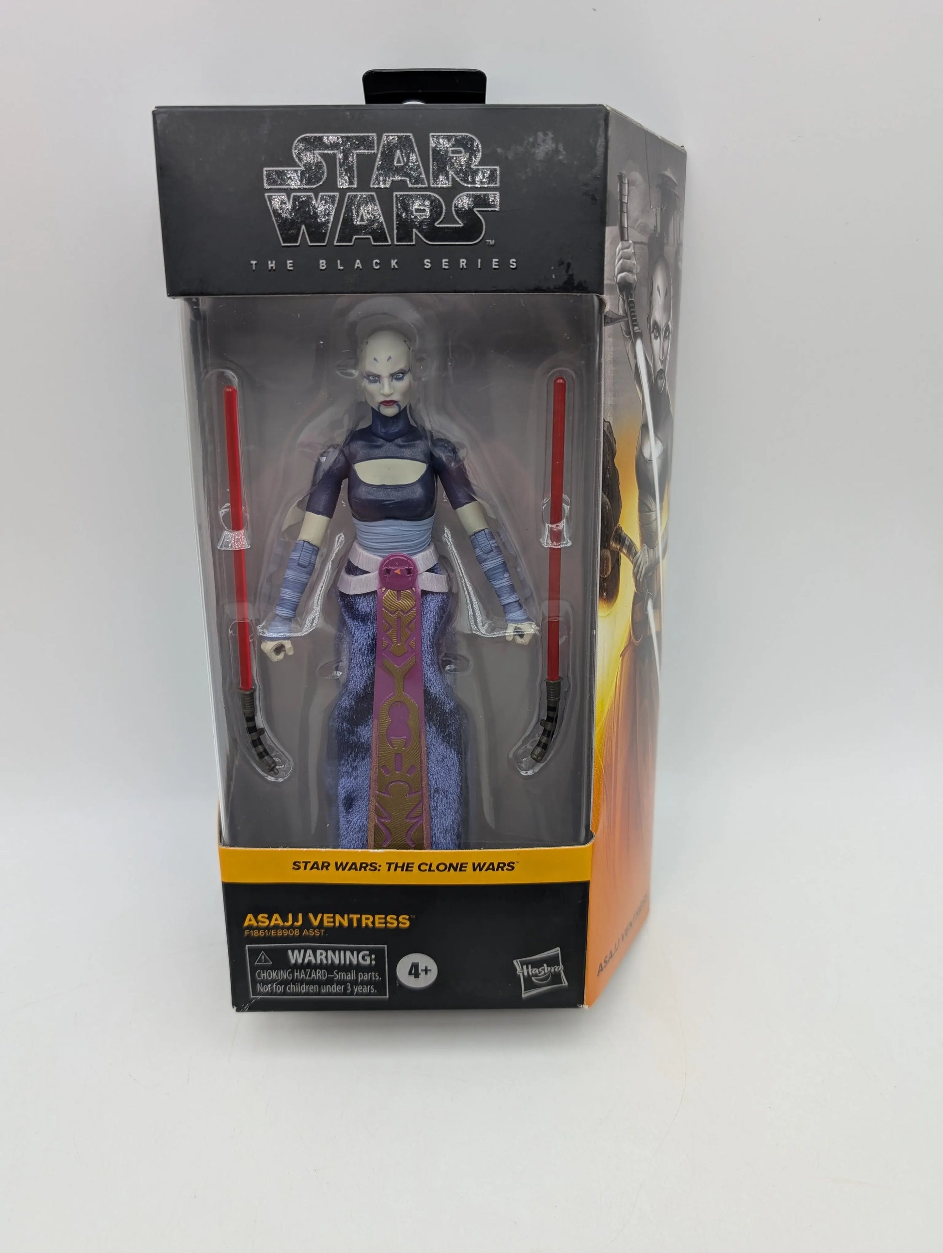 Star Wars Black Series Asajj Ventress 6" Action Figure The Clone Wars Brand New FRENLY BRICKS - Open 7 Days