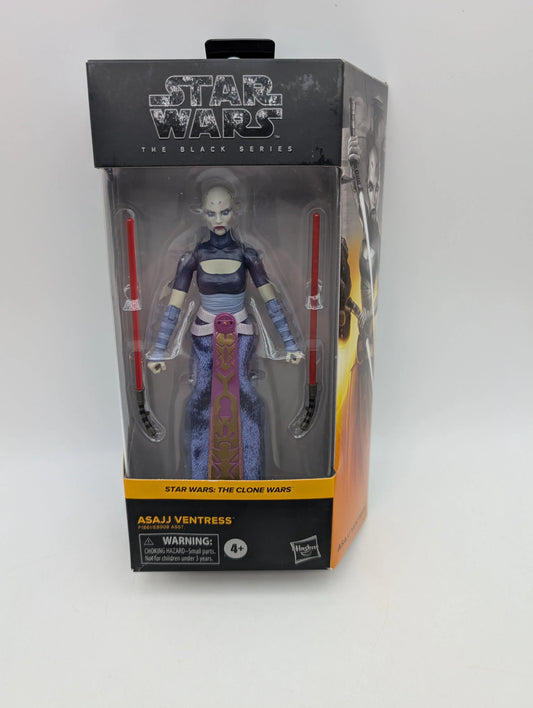 Star Wars Black Series Asajj Ventress 6" Action Figure The Clone Wars Brand New FRENLY BRICKS - Open 7 Days