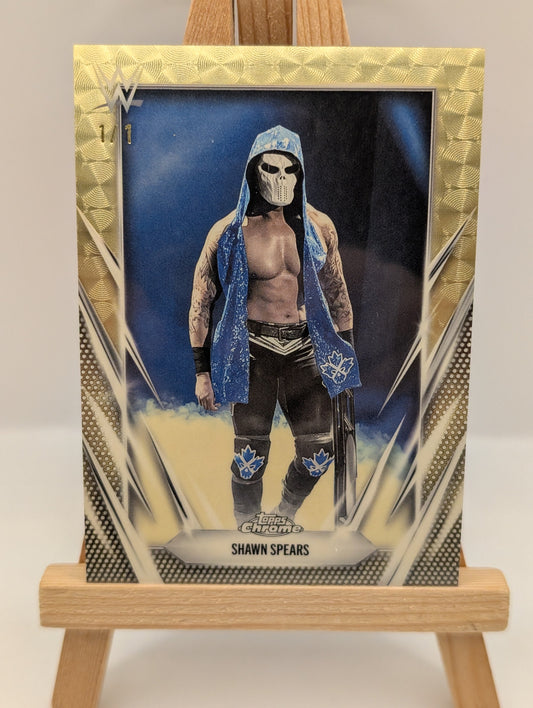 2026 Topps Chrome WWE Shawn Spears ICONIC IMPRINTS SSP #246 Case Hit 1/1 FRENLY BRICKS - Open 7 Days