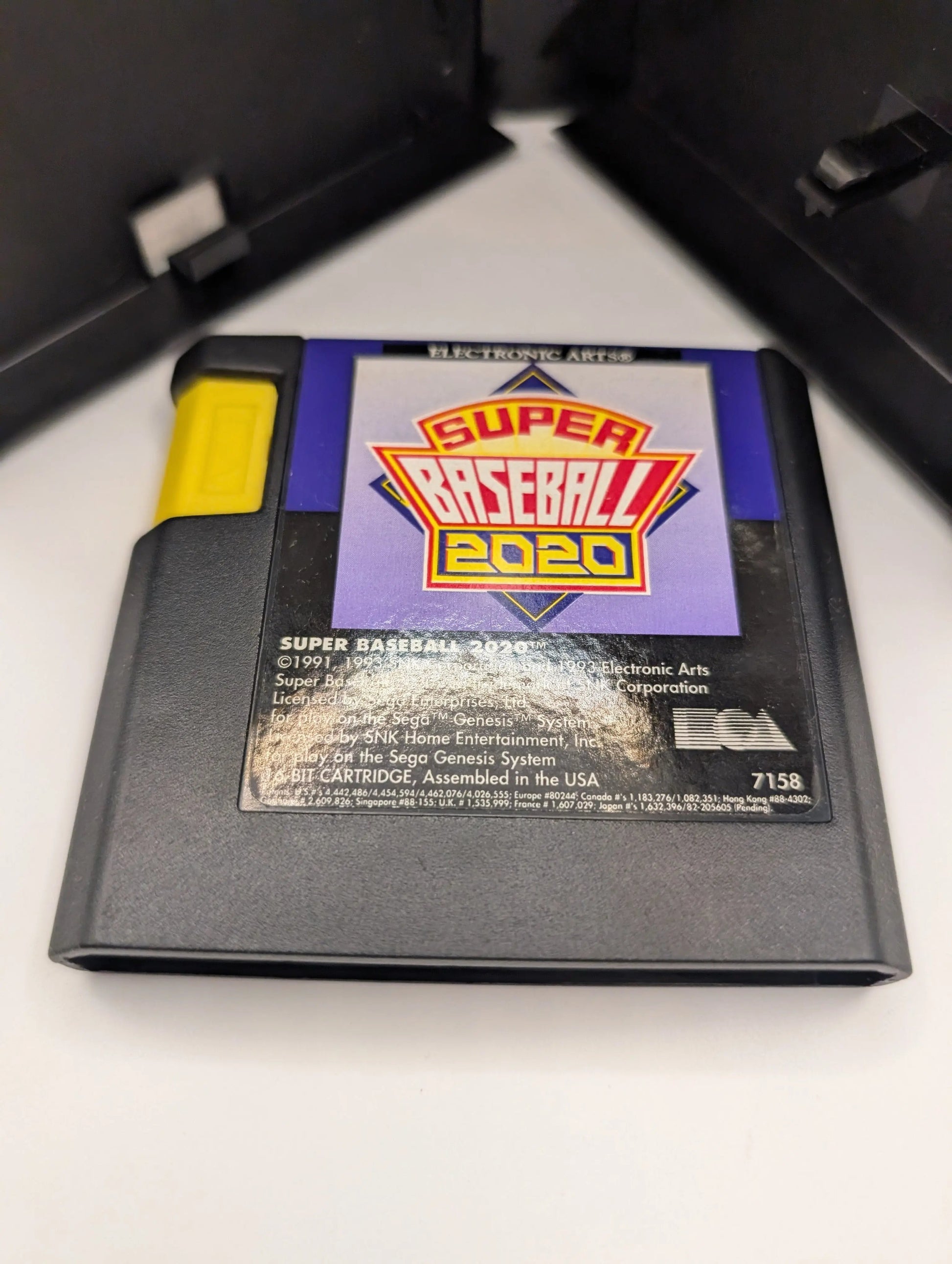 Super Baseball 2020 (Sega Genesis, 1993) Authentic Case & Game Cart SG Vintage FRENLY BRICKS - Open 7 Days