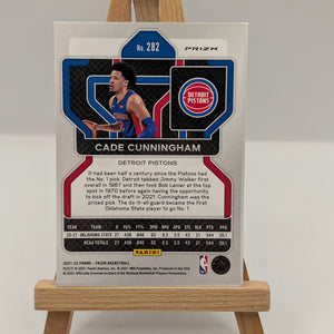 2021-22 Panini Prizm NBA 75th Anniversary Prizm Cade Cunningham RC #282 Rookie FRENLY BRICKS - Open 7 Days