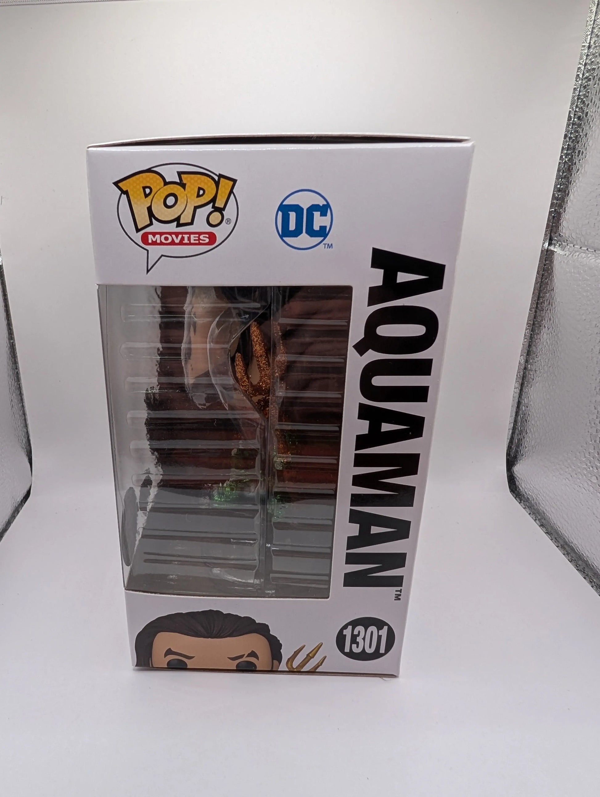 FUNKO POP DC AQUAMAN & THE LOST KINGDOM AQUAMAN DIAMOND GLITTER #1301 EXCLUSIVE FRENLY BRICKS - Open 7 Days