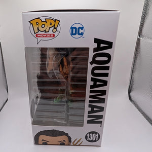 FUNKO POP DC AQUAMAN & THE LOST KINGDOM AQUAMAN DIAMOND GLITTER #1301 EXCLUSIVE FRENLY BRICKS - Open 7 Days