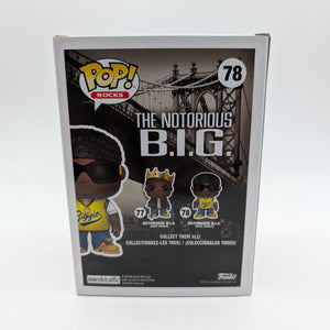 Funko Pop Notorious Big B.I.G. #78 Biggie Smalls Jersey Gangster Rap FRENLY BRICKS - Open 7 Days